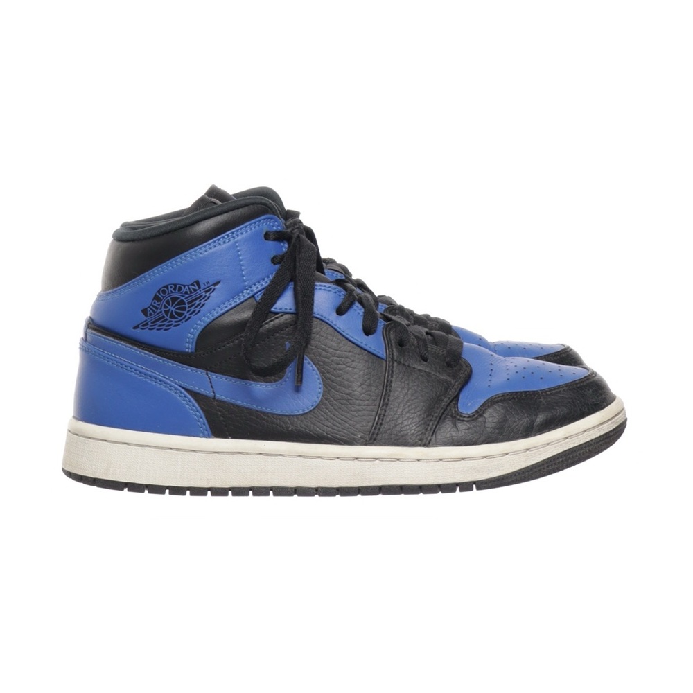 Royal Blue And Black Air Jordan 1's